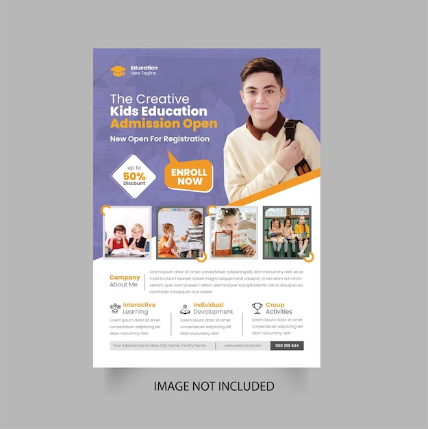education flyer