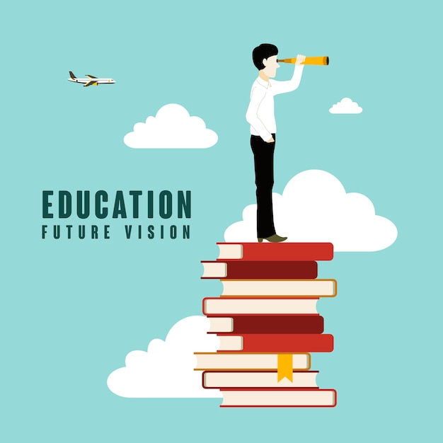 Education future vision in   style