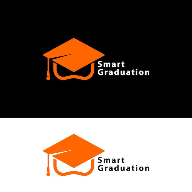 Education graduation logo design template