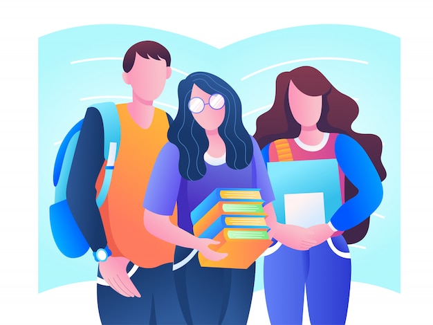 Vector education illustration