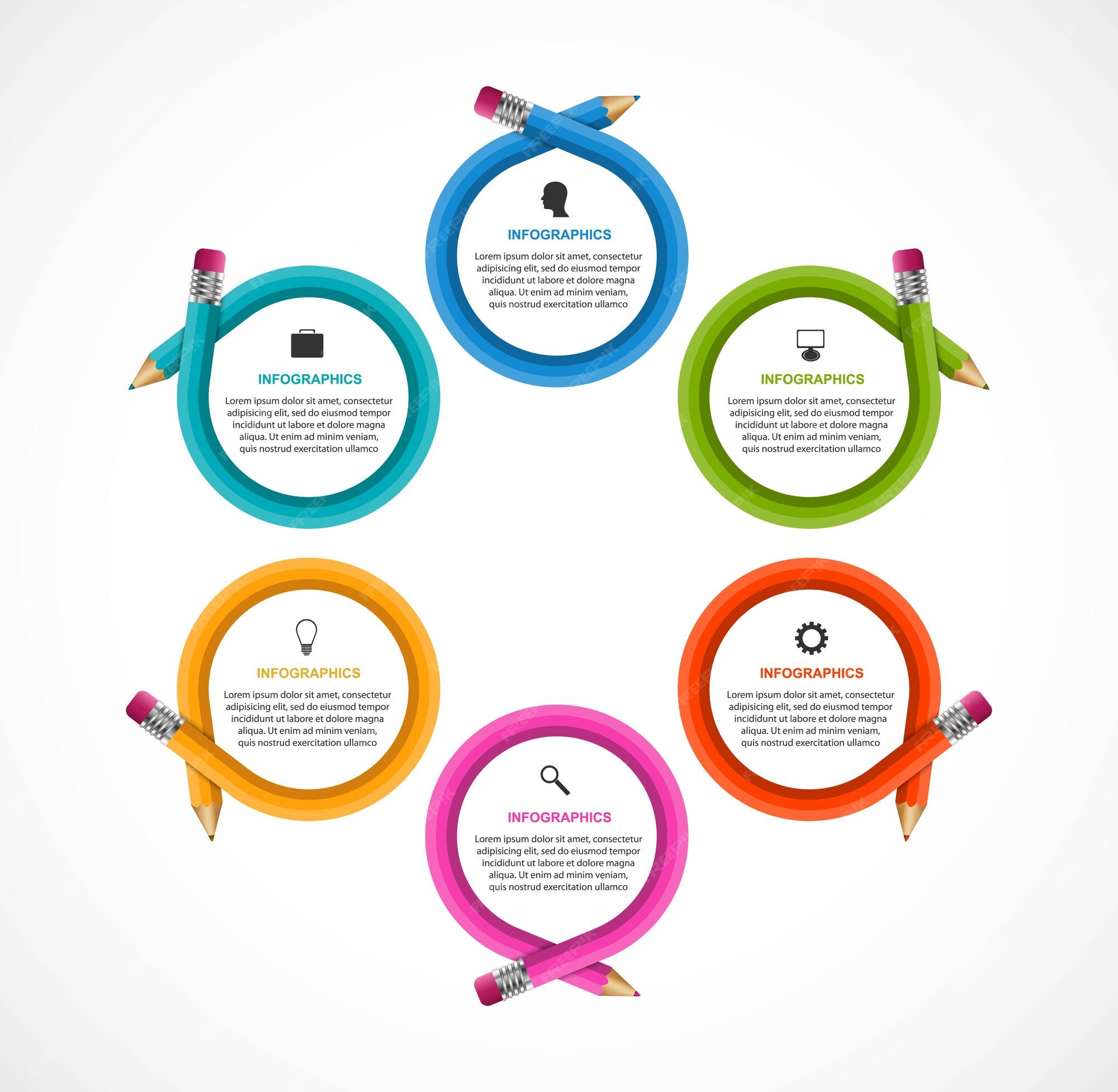 Where infographics are used