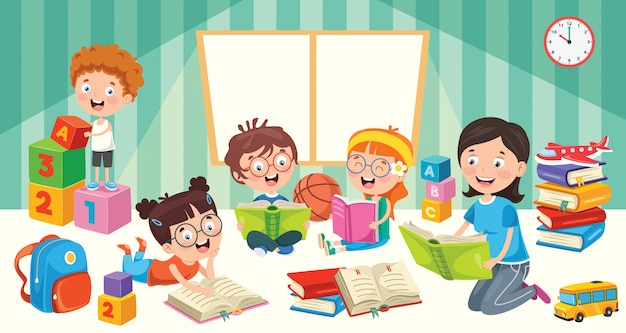 Vector education of little students