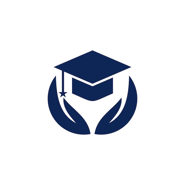 Education logo design icon element with modern creative concept