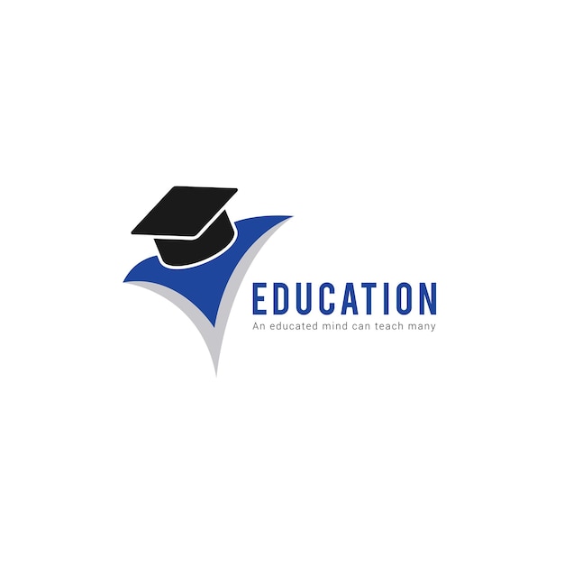 Education logo design template