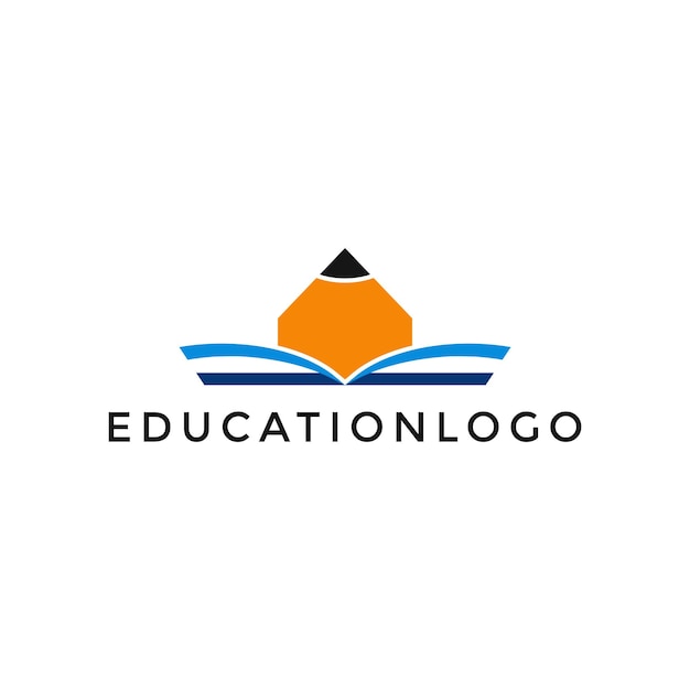 Education logo design vector template