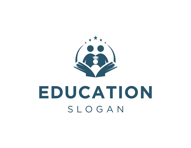 Vector education logo design