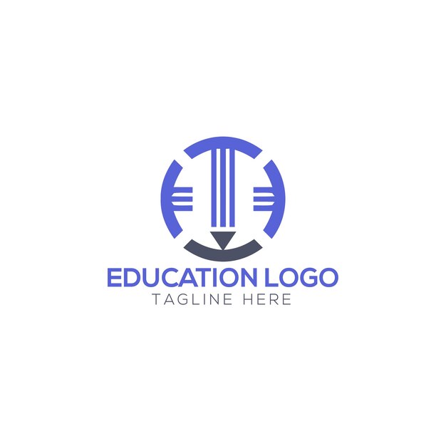 education logo happy people jump with graduation cap shape