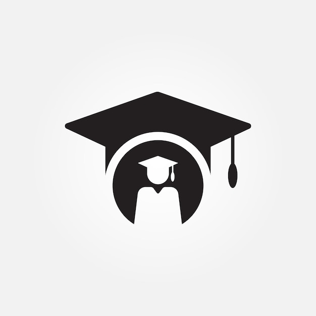 Education logo icon design vector illustration