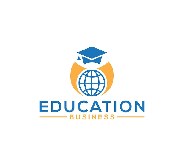 Education logo template design concept