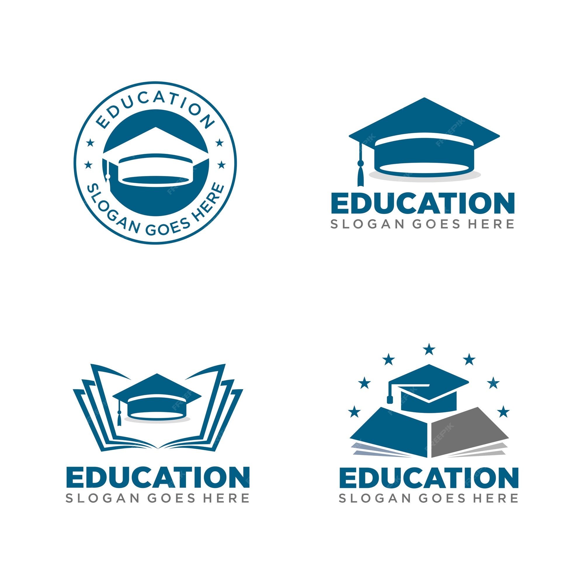 Thiết kế education logo đẹp và chuyên nghiệp cho trường học và các tổ ...