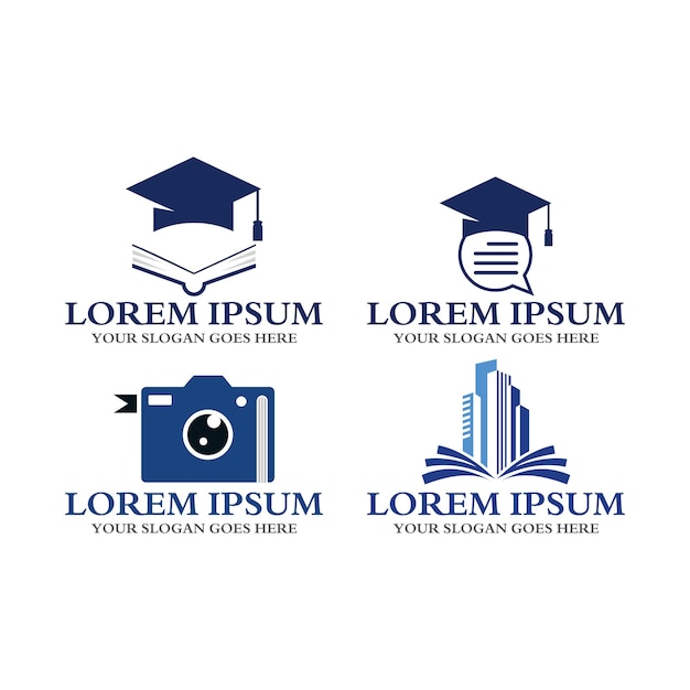 Education logo , university logo vector