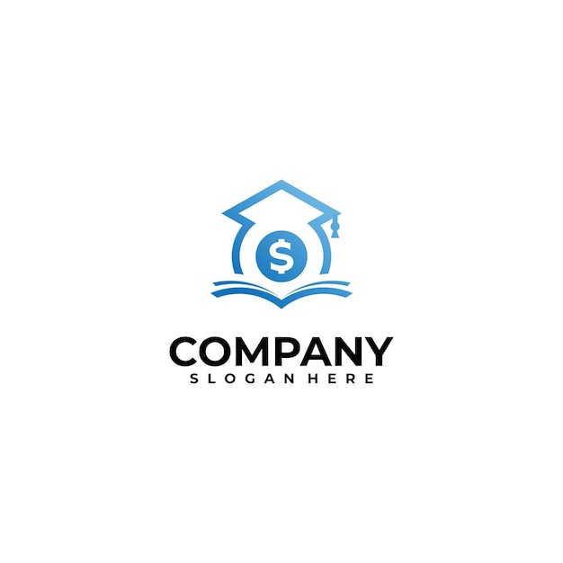 Education Money Payment Logo Vector Icon