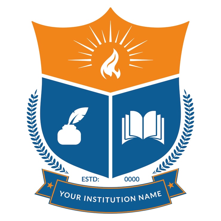 Vector education and school logo design template