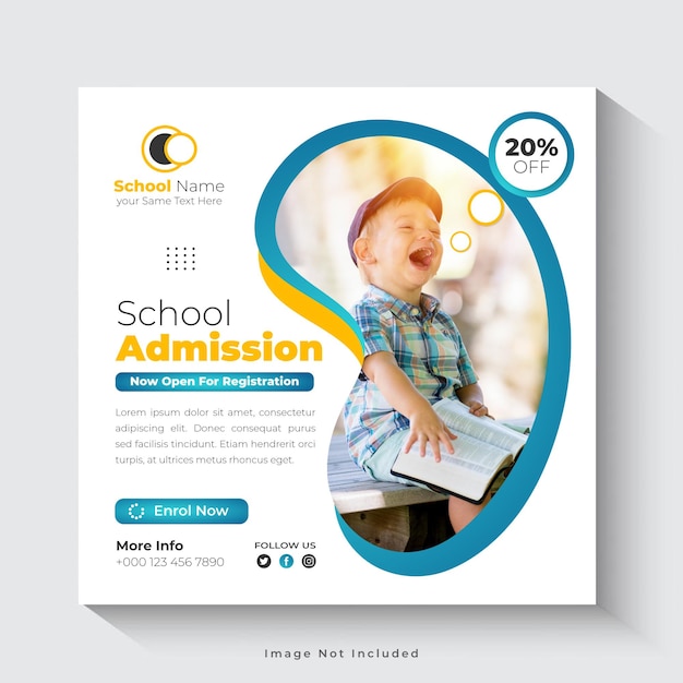 Education Social Media Post Template