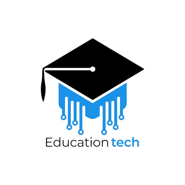 Education technology logo template