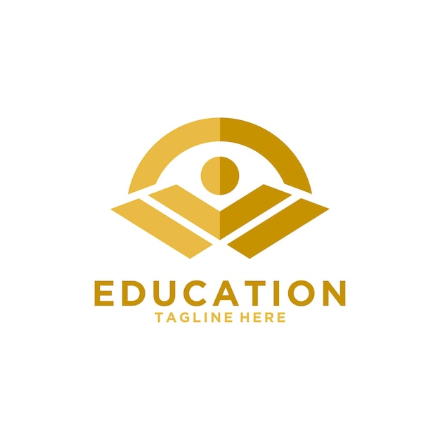 Education with people logo design