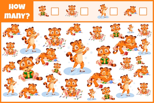 educational mathematical game count the objects count how many objects counting game for childre