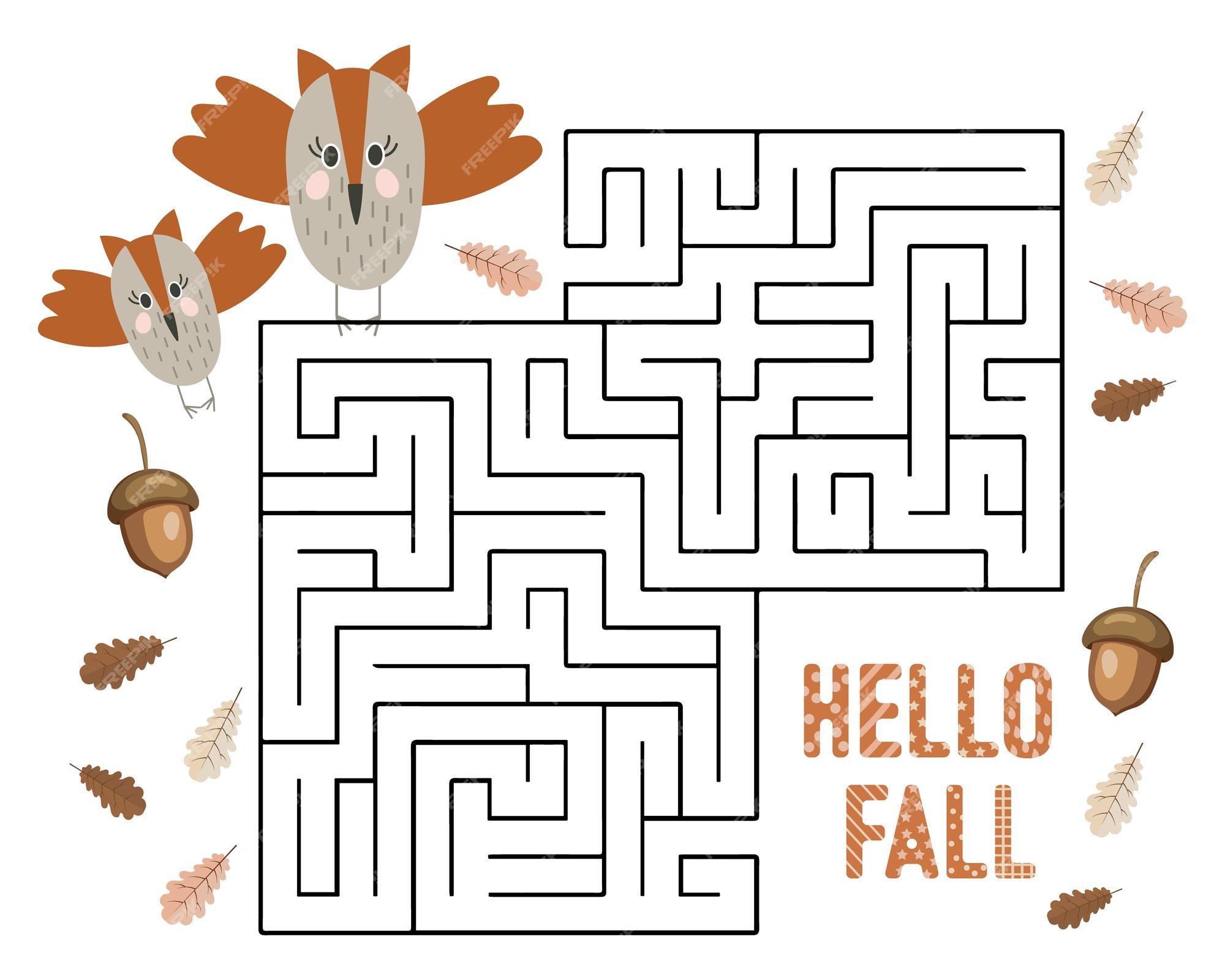 Simple Brain Game(The Maze) in JavaScript Free Source Code