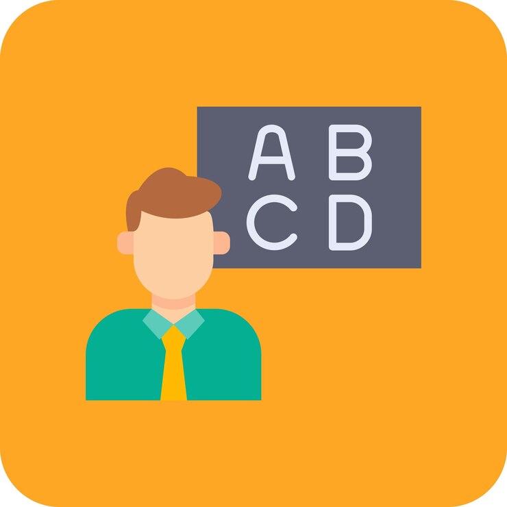 Vector educator icon