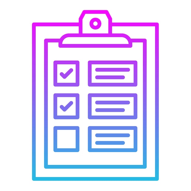 een blauw en roze afbeelding van een rekenmachine met een checklist