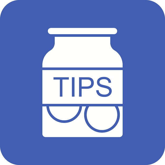 een blauw-wit teken dat zegt tips op de top
