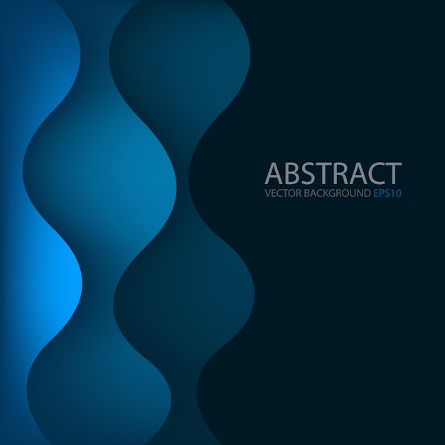 een blauwe achtergrond met een blauw-wit ontwerp dat zegt quot abstract quot