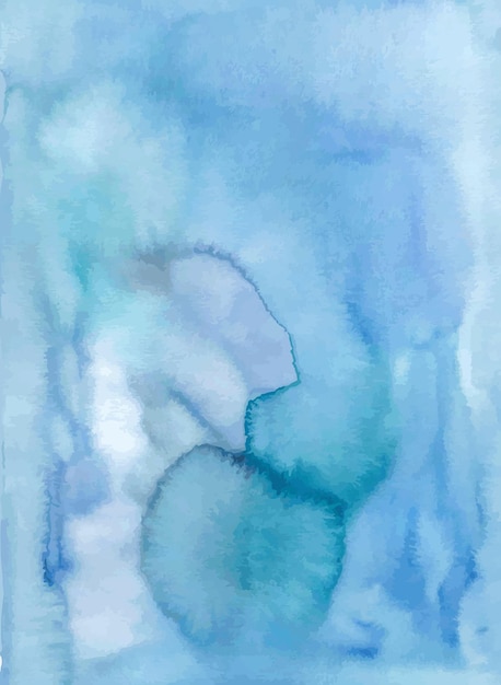 Een blauwe aquarel abstracte achtergrond