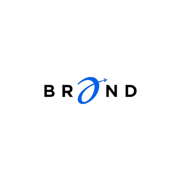 Een brief met papiervliegtuig Icon Logo Design Papiervliegtuig Vliegende lijnen Vorm Brieven een Logo Design