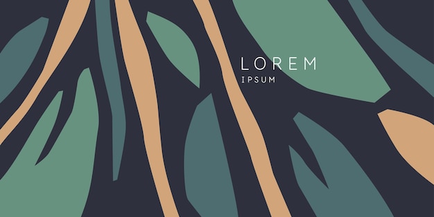 Een compositie met abstracte elementen in een populaire stijl Achtergrond voor uw ontwerp Poster voor een blog en website
