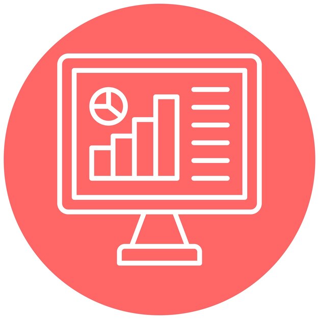 een computermonitor met een diagram van een sikkel erop