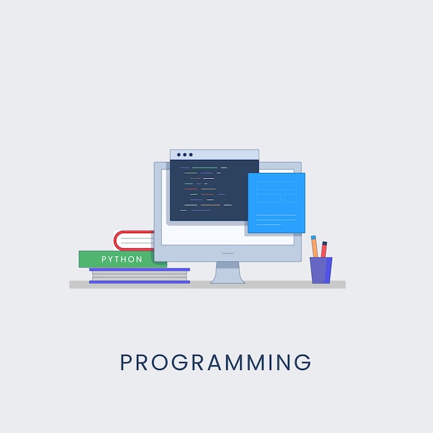 een computermonitor met een scherm waarop staat programma
