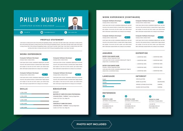 Een cv voor een bedrijf genaamd murphy.