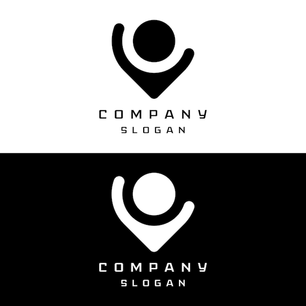 Een eenvoudig logo-ontwerp voor moderne bedrijven