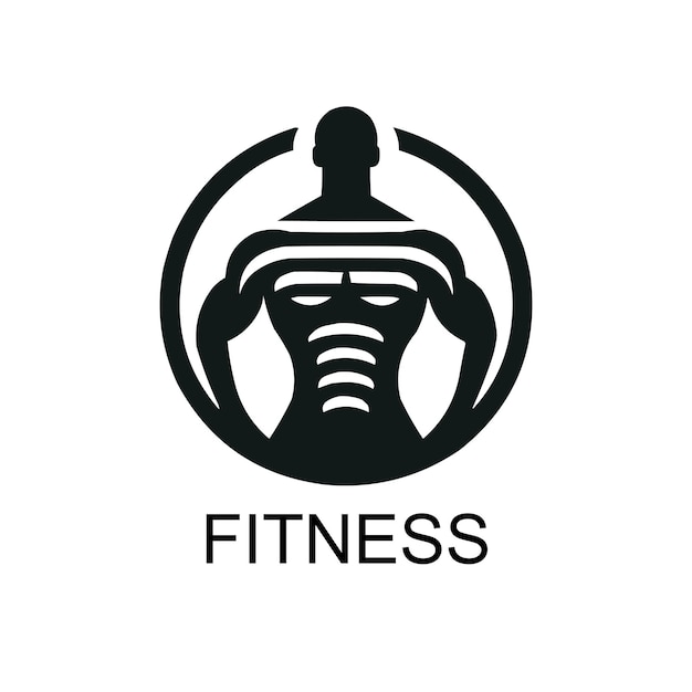 een fitness-logo