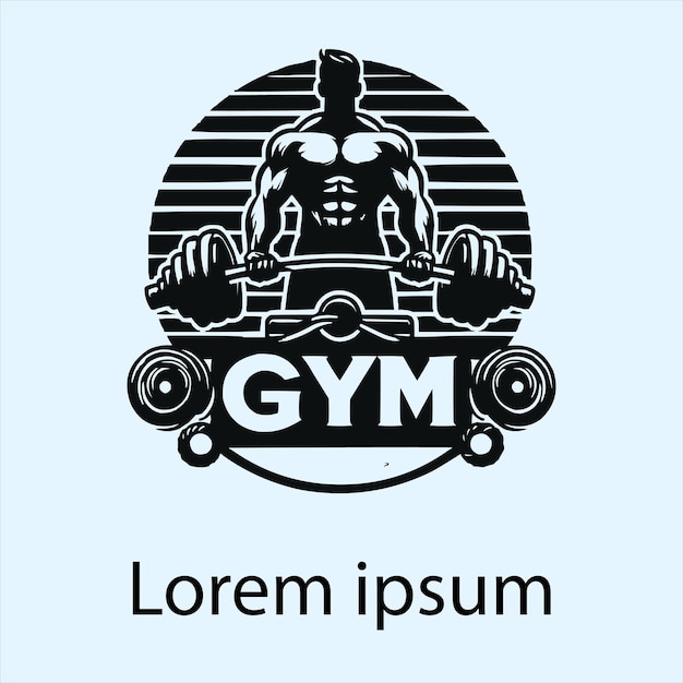 een fitnessstudio logo ontwerp voor uw merk