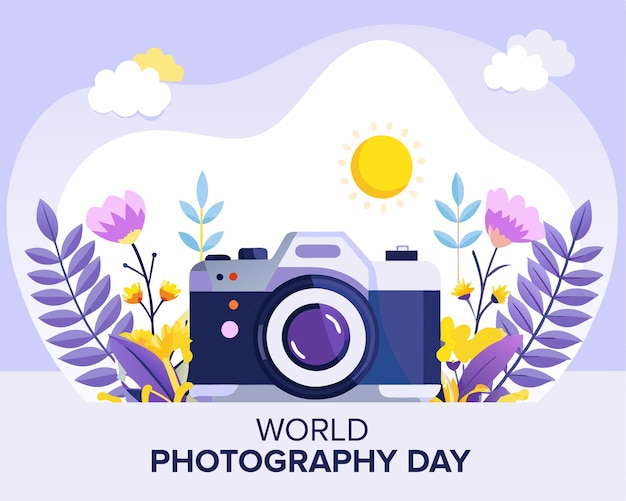 een foto van een fotocamera die zegt wereldfotografie