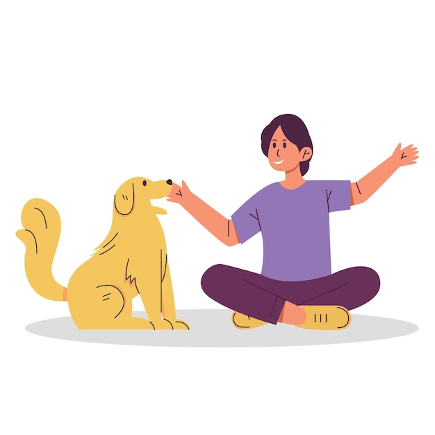 Een illustratie van het dagelijks leven met dieren