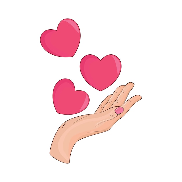 Een illustratie van liefde