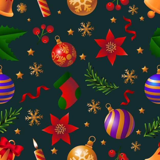 een kerstthema met een ster erop