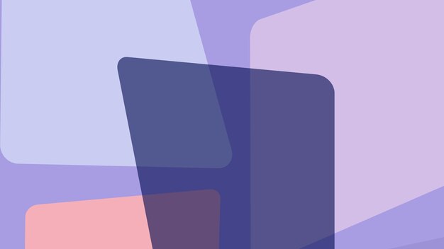 een kleurrijk abstract beeld van een vierkant met een blauwe en roze achtergrond