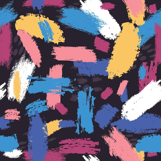 een kleurrijk patroon met de woorden kleuren in roze blauw en geel