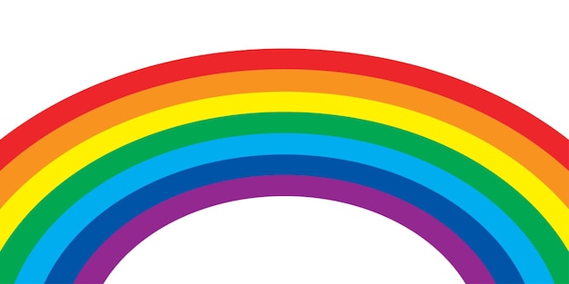 Een kleurrijke regenboog achtergrond