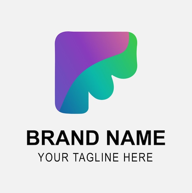 Een kleurrijke vectorillustratie van het logoontwerp