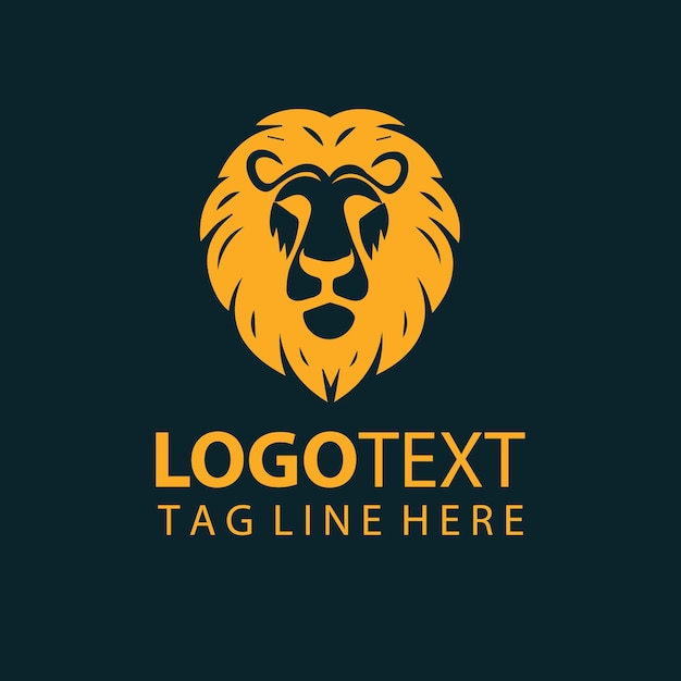 een leeuwenhoofd Logo Vector Illustraties