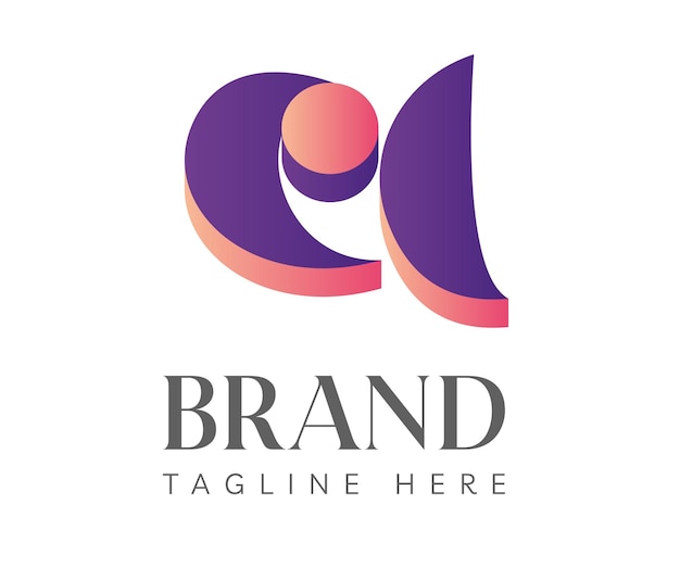 Een letter logo icoon ontwerp sjabloon elementen Gebruikbaar voor Branding en Business Logos