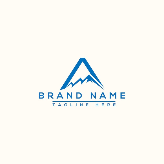Een Logo Design Template Vector Graphic Branding Element
