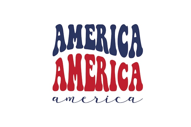 Een logo voor Amerika, opgericht in 1776.