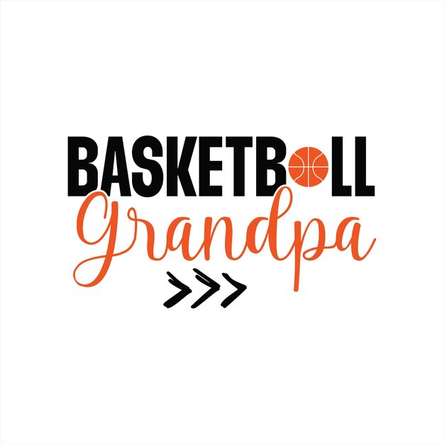 Een logo voor een basketbal-opa