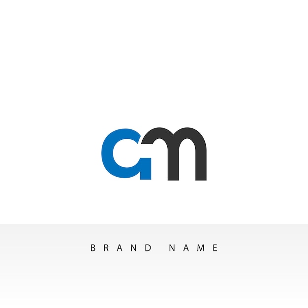 Een logo voor een bedrijf genaamd am.