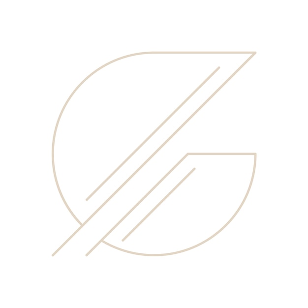 Vector een logo voor het bedrijf g